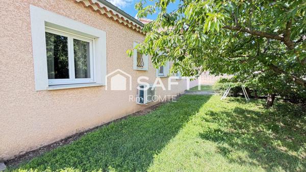 Maison familiale aux prestations complètes  Idéalement située en plein centre du charmant village d’Anneyron!!