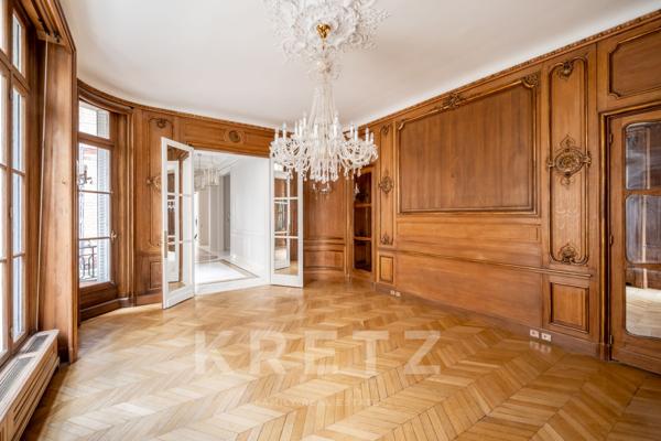 Magnifique appartement de réception en plein coeur du 8 eme