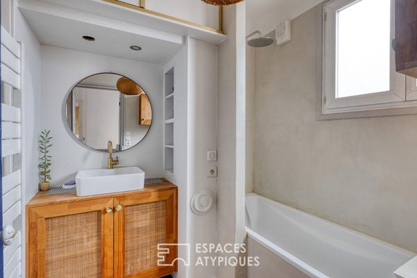 Maison de charme avec jardin et atelier