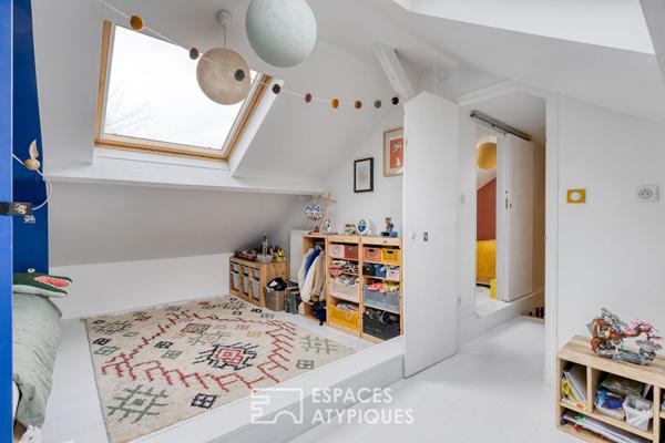 Maison de charme avec jardin et atelier