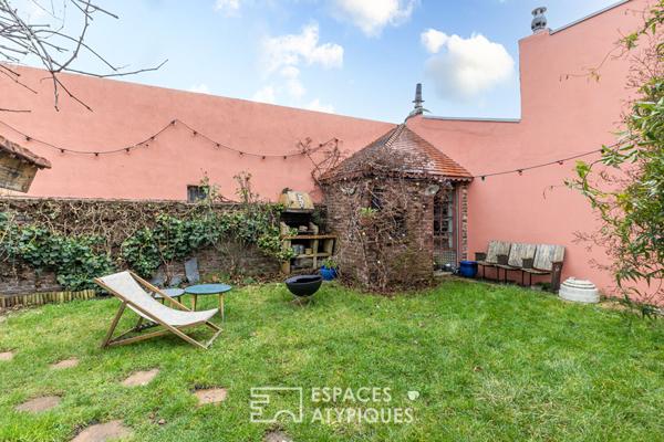 Maison de charme avec jardin et atelier
