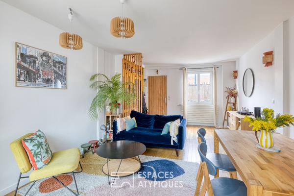 Maison de charme avec jardin et atelier