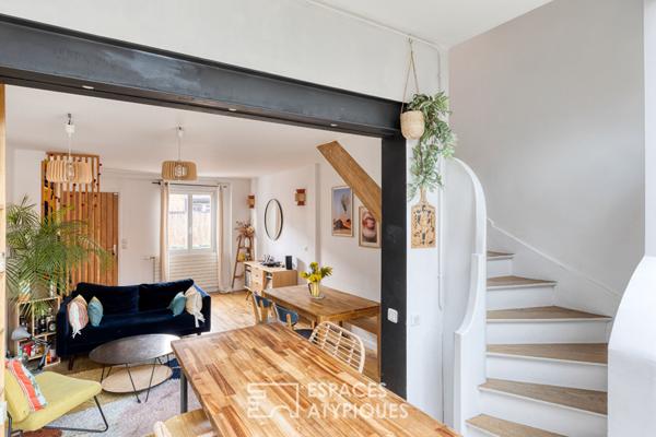 Maison de charme avec jardin et atelier