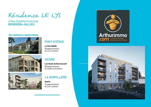 Vente                                                      Appartement
                        
                     4 pièces                      97 m2                     à Bourgoin-Jallieu