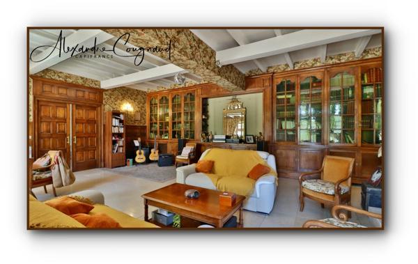 A vendre Roquecourbe (81) — Maison de maître XIXe, 500 m², 10 chambres, parc piscinable 2 271 m² — Aux portes du Sidobre