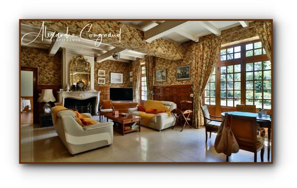 A vendre Roquecourbe (81) — Maison de maître XIXe, 500 m², 10 chambres, parc piscinable 2 271 m² — Aux portes du Sidobre