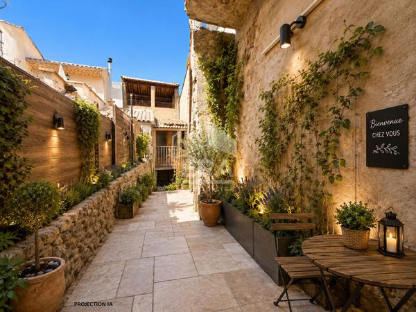 Maison de village à rénover avec fort potentiel ? Terrasse panoramique ? Mazan ? Vue Mont Ventoux