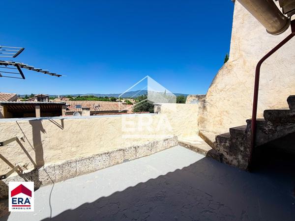 Maison de village à rénover avec fort potentiel ? Terrasse panoramique ? Mazan ? Vue Mont Ventoux