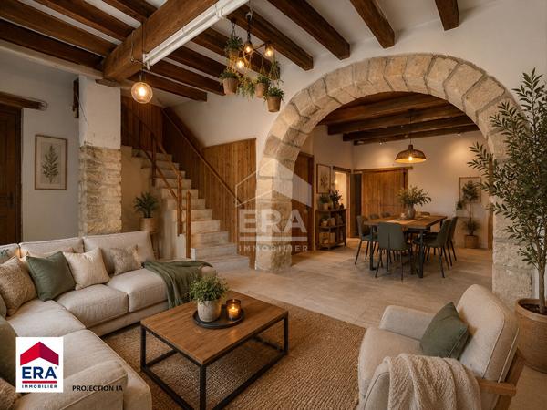 Maison de village à rénover avec fort potentiel ? Terrasse panoramique ? Mazan ? Vue Mont Ventoux