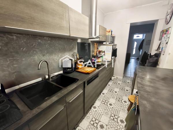 ?MAISON DE VILLE ENTIÈREMENT RÉNOVÉE – SECTEUR MARLY – 4 PIÈCES – JARDIN