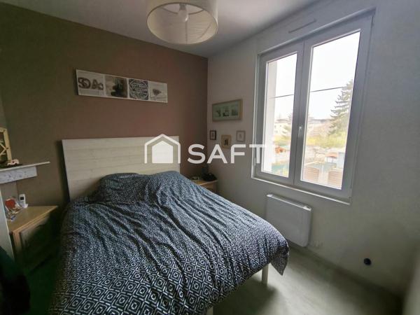 ?MAISON DE VILLE ENTIÈREMENT RÉNOVÉE – SECTEUR MARLY – 4 PIÈCES – JARDIN