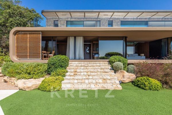 Architecture contemporaine, vue mer et art de vivre