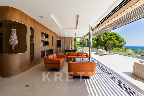 Architecture contemporaine, vue mer et art de vivre