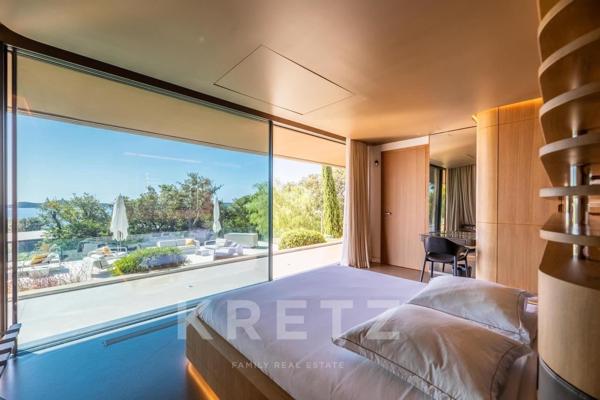 Architecture contemporaine, vue mer et art de vivre