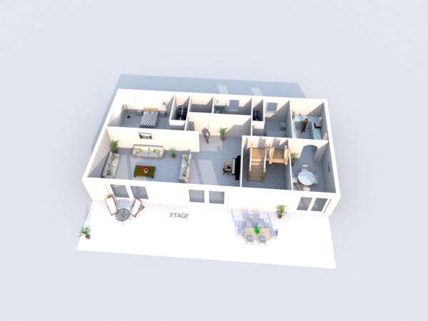 Maison 7 pièces - 180 m²