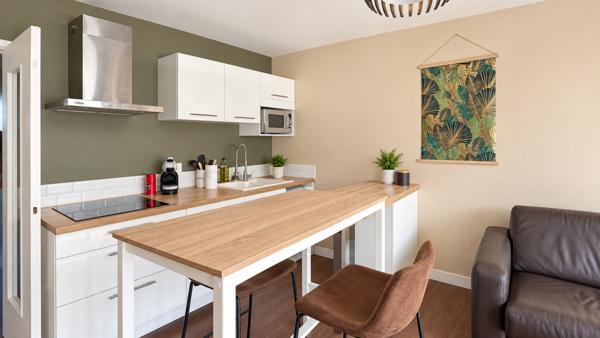 Appartement 2 pièce(s) 1 chambre(s) 43.37 m²