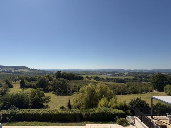 Villa d’architecte avec vue panoramique à Pujols