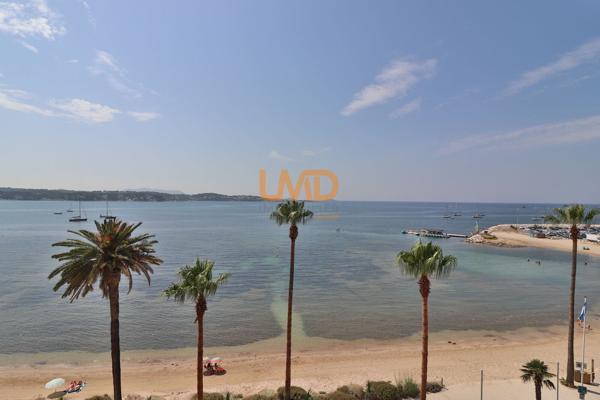 Appartement standing T3 terrasse parking, dernier étage, front de mer