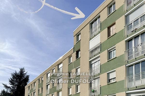 Rouen Appartement avec 2 chambres, cave et parking