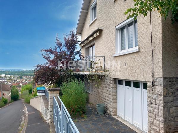 Maison à vendre Brive La Gaillarde 164 m2 - 6 chambres- Garage - Jardin - Vue imprenable