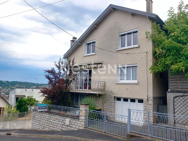 Maison à vendre Brive La Gaillarde 164 m2 - 6 chambres- Garage - Jardin - Vue imprenable