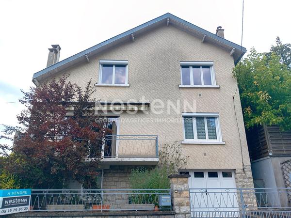 Maison à vendre Brive La Gaillarde 164 m2 - 6 chambres- Garage - Jardin - Vue imprenable