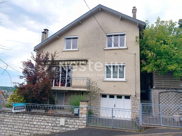 Maison à vendre Brive La Gaillarde 164 m2 - 6 chambres- Garage - Jardin - Vue imprenable