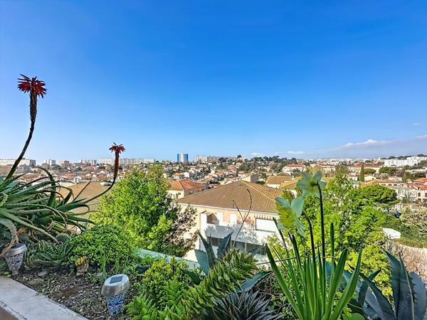 À vendre  Saint-Jérôme Marseille 13013 appartement t3 dernier étage vue dégagée