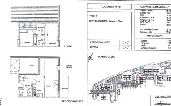 Maison à vendre    3 pièces • 73,12 m2 Plaisance-du-Touch