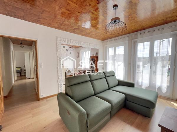 Plain pied - 4 chambres - sous sol total