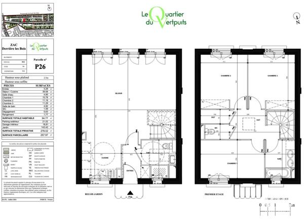 Maison à vendre 4 pièces 95 m² Puiseux-en-France