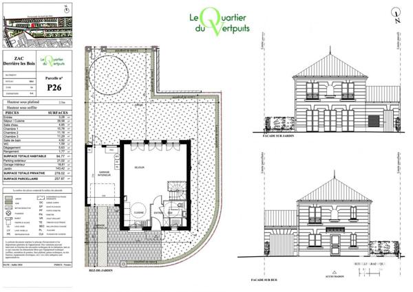 Maison à vendre 4 pièces 95 m² Puiseux-en-France