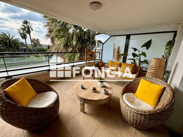 À vendre Appartement 4 pièces 80 m² - Canet-en-roussillon 66140