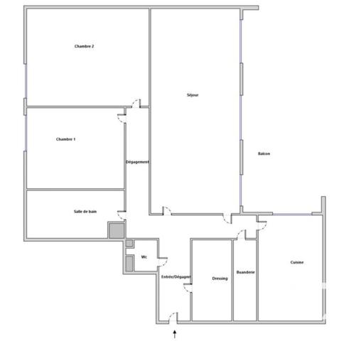 Appartement à vendre 3 pièces 81,5 m² Poissy