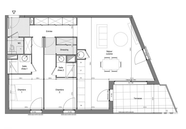 Appartement à vendre 3 pièces 79 m² Uzès