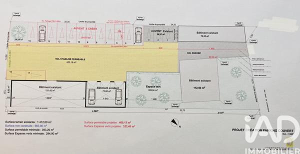 Immeuble à vendre 284 m² Woippy