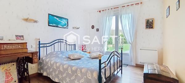 Maison de plain-pied 114 m² sur grand terrain