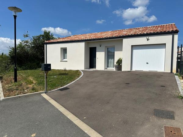 Plain-pied de 2023 à Moutiers Les Mauxfaits