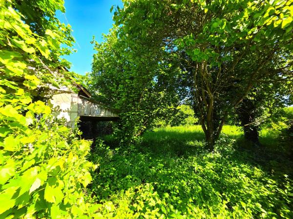 Maison de village avec double garage, dépendances et terrain arboré