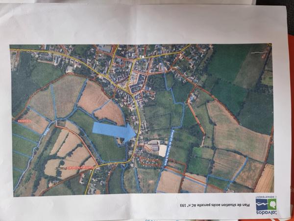 Terrain constructible 754 m² – Trévière