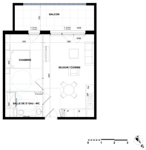 Appartement à vendre 2 pièces 41 m² Antibes