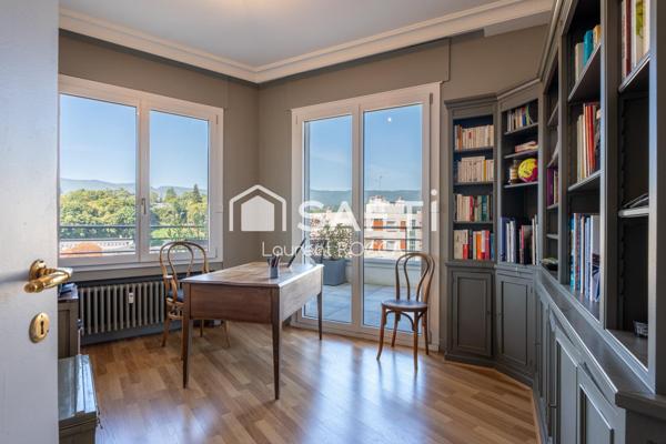 Dernier étage d’exception avec terrasse panoramique au cœur de Chambéry