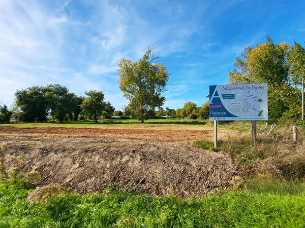 Terrain viabilisé de 370 m² - Notre Dame de Monts