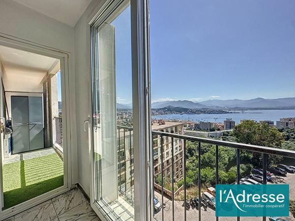 Appartement vue mer - Ajaccio Avenue de la Grande Armée - 3 pièces 53.5 m²