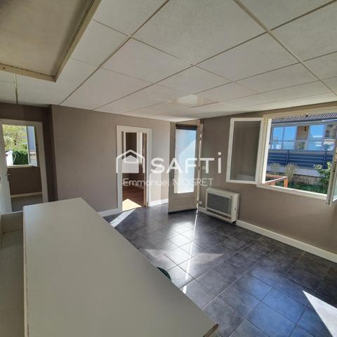 Maison de 45 m² sur un terrain de 539 m²