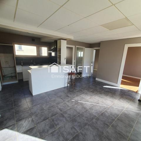 Maison de 45 m² sur un terrain de 539 m²