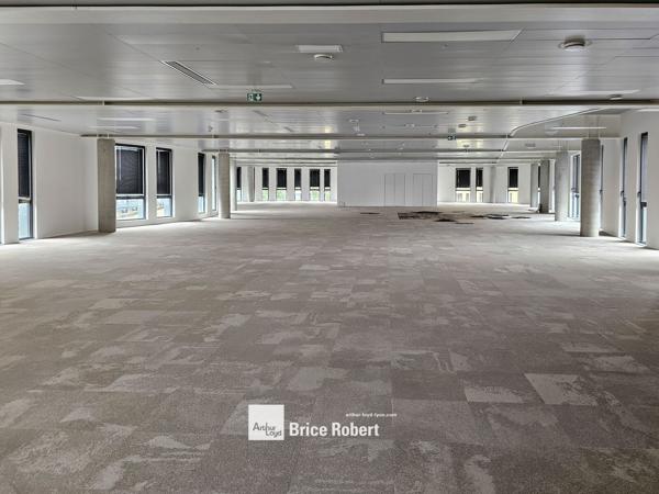 Bureaux à louer à Limonest grands plateaux modulables lumineux Techlid