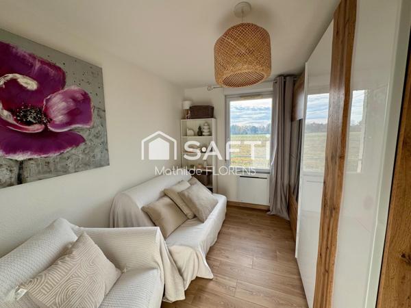 Appartement T3 d'environ 65 m² avec deux balcons, garage fermé, piscine et salle de sport !