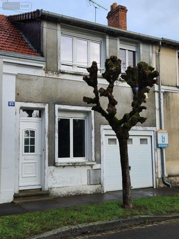 Maison de ville à vendre à La Flèche dans la Sarthe (72200), ref : 1230 Quartier Boierie