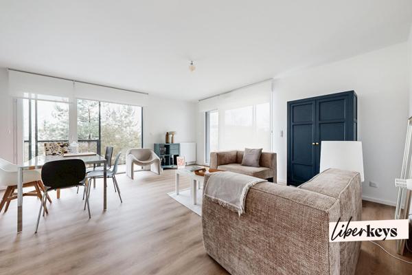 Appartement T3 contemporain avec balcon, garage et résidence sécurisée – Vannes